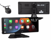 BLOW Bezdrátová multimediální stanice CarPlay 5.0 s videorekordérem a couvací kamerou