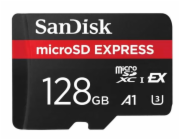 SanDisk Express - Paměťová karta flash - 128 GB - microSDXC UHS-I