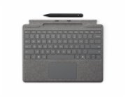 Microsoft Surface Pro Keyboard + Slim Pen 2 Bundle (Platinum), CZ&SK