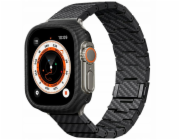 Pásek z uhlíkových vláken Pitaka, černý - AW Ultra 2/1 (49 mm) 9/8/7 (45 mm)/6/SE/5/4 (44 mm)/3/2/1 (42 mm)
