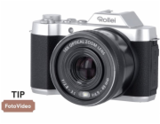 Rollei Powerflex 10x Retro/ 8 MPix/ 10x zoom/ 2,88" LCD/ 1440p video/ Černý