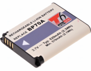 Baterie T6 Power Samsung BP-70A, BP70A, SLB-70A, 700mAh, 2,6Wh