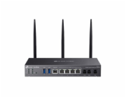 Router TP-Link DR3650V VPN WiFi 6, 1x GWAN + 4x GLAN, 1x DSL, 2x FXS, USB,  Omáda SDN