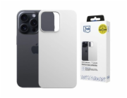 3MK Silikonový kryt Hardy MagSilicone pro Apple iPhone 13 Pro Max, stříbrný