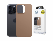 3MK Silikonový kryt Hardy MagSilicone pro Apple iPhone 15 Pro zlatý