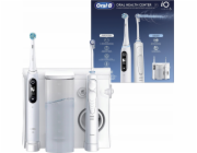 Oral-B Center OxyJet Reinigungssystem - Munddusche + Oral-B iO6 (weiß)