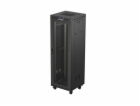 19" VOLNĚ STOJÍCÍ RACKOVÁ SKŘÍŇ 37U 600X600 ČERNÁ LCD S P...