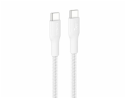 Belkin BOOST CHARGE™ PRO USB-C/USB-C kabel 240W, 3m, bílý - odolný