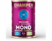 CHAMPER Immuno Mono Lamb - vlhké krmivo pro psy - 400g