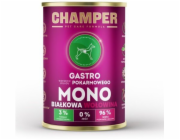 CHAMPER Gastro Mono Beef - vlhké krmivo pro psy - 400g