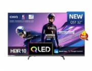 CHiQ L32QST TV 32", QLED, Full HD, Google TV, Frameless, Dolby Audio, dbx-tv, HDR 10