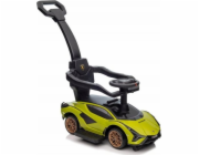 Lean Cars Lamborghini QLS-996T Zelený odrážecí vozík s tlačítkem