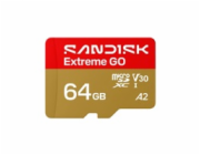 SanDisk micro SDXC karta 64GB Extreme GO (170 MB/s , UHS-I U3 V30)