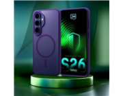 3mk ochranný kryt Smoke MagCase Purple pro Samsung Galaxy S26