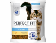 Suché krmivo pro kočky Perfect Fit Junior s kuřecím masem 1,4 kg