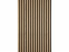 Akustický panel Denpanels s plstí a jádrem černý 240 cm x...