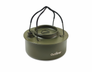 OUTLINER Konvice na čaj , nerezová ocel, 0,9 l, zelená