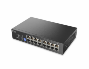 Zyxel GS1100-16S 16 port Gigabit - DIP selector Unmanaged Switch