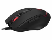 A4tech BLOODY V8 herní myš, až 3200DPI, V-Track technologie, 160KB paměť, USB, CORE 3, kovové podložky
