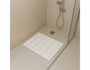 Aptel Protiskluzová koupelnová předložka do sprchy, sauny, bazénu, 43x61, bílá