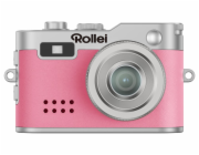 Rollei Mini Digitalkamera/ 2 MPix/ 0,96" LCD/ 1080p video/ Růžová
