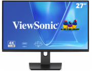 ViewSonic VG2719U-4K 27" UHD Frameless IPS Monitor with 2 HDMI, DP ,USB type C,USB, dual speakers, ergonomický stojan