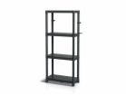 Regál  STACKARO SOLID 75 HD - barva: černá 