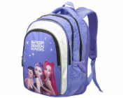 K-POP BATOH SE 4 PŘIDAMI FIALOVÝ