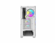 Počítačová skříň Darkflash DS900WD ATX (bílá) + 4 ventilátory