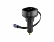 Baseus Enjoyment Pro Nabíječka do Auta USB-C 60W Cluster Black