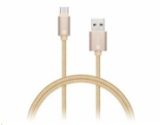 CONNECT IT Wirez Premium Metallic USB C - USB, rose gold, 1 m