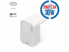 HAMA GaN, Rýchlonabíjačka, 1x USB-C PD/QC, 30W, bi