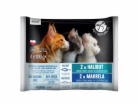 PETREPUBLIC Adult Halibut a makrela box – vlhké krmivo pr...