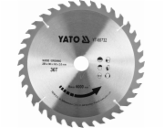 Yato Kotouč Widia na dřevo 255X36TX30MM (YT-60732)