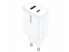 BWOO Nabíječka do zásuvky PD 36W CDA207 1x USB 1x USB-C bílá