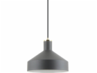 Zumaline Závěsná lampa Sigma, kovová, nad stůl, černá