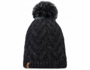 Buff Pletená fleecová čepice Buff Caryn 13674390110 Černá Jedna velikost