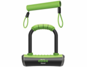 OnGuard Zámek na elektrokolo ONGUARD Pitbull STD 8006E U-LOCK - 14mm 90mm 140mm - 5x klíč s kódem