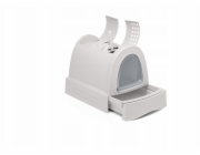 iMac Zuma kočičí toaleta světle modrá, 25x19,5x17 cm