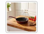 Atusa Smaltovaná litinová pánev 20 cm HAGE lilek (DR20-eggplant)
