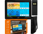 LTC SMART meteorologická stanice s barevným displejem černá TUYA (LXSTP08C)