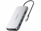 Orico XCR 12v1 USB-C stanice/replikátor, šedá (ORICO-XCR-...