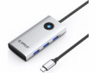 Orico PW11 6v1 USB-C stanice/replikátor stříbrná (ORICO-P...
