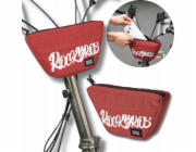 RockBros Cyklistická brašna G011 Flash Journey Trapézová na řídítka 0,7 l - červená (5907769391323)