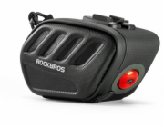 RockBros C61 brašna na kolo s chytrým zadním světlem 0,45 l - černá (5907769391491)