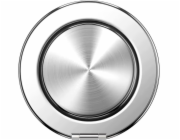 PopSockets Držák a stojan pro telefon, hliníkový radiální MagSafe, stříbrný