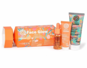 Galt NATURA SIBERICA_SET Čisticí pleťový gel Face Glow s kyselinami a vitamínem C 75ml + Antioxidační pleťové sérum s vitamínem C a hydrolátem rakytníku altajského 30ml + Tonizující pleťový krém s vitamíny C a B5 30ml