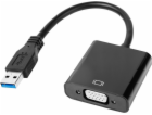 Quer USB adaptér KOM0984 USB-A - VGA černý (Quer)