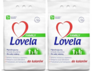 Lovela 2x prací prostředek na barevné prádlo 2,1 kg