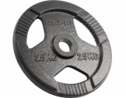 Rebel Litinové olympijské závaží 25 kg, otvor 51 mm, deska s úchyty, ACTIVE